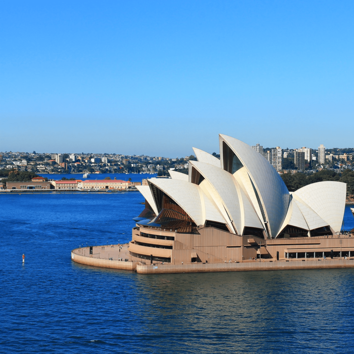 The Sydney Opera House, a landmark in Australia where our Education Agent Training Courses (EATC) are popular.